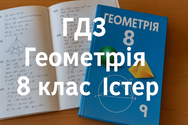 гдз геометрія 8 клас істер