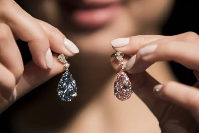 серебряные серьги